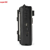 راديو KTF-1652 يعمل بالطاقة الشمسية والبلوتوث مع ب...