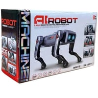 روبوت كلب AI تفاعلي بعينين مضيئتين وحركات واقعية ل...