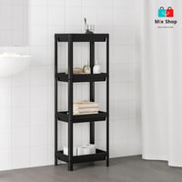 رف تخزين للحمام من أربعة أرفف لتخزين وتنظيم مختلف...