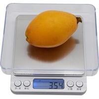 ميزان مطبخ رقمي من الفولاذ المقاوم للصدأ مع صواني...