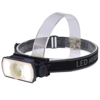 كشاف رأس MH-210 بمستشعر حركة وإضاءة 4XPG + COB وشح...