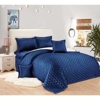 طقم لحاف مضغوط مايكروفايبر مكون من 4 قطع من Moon (...