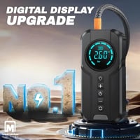 مضخة هواء ذكية محمولة PRIMO PLUS PR605 بقوة 180psi...