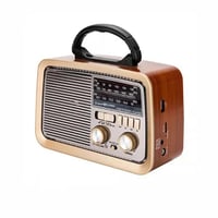 راديو FM/AM/SW باند مع مشغل موسيقى USB/TF ( MO-108...