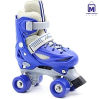حذاء تزلج 4 عجلات للأطفال قابل للتعديل مع حماية مق...