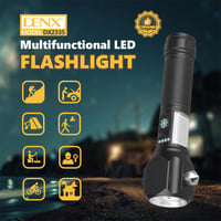 مصباح يدوي LED DENX DX2335 متعدد الوظائف، مقاوم لل...