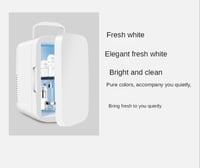 ثلاجة صغيرة الحجم للسيارة و المكتب سعة 8 لتر