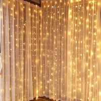 ستارة زينة بأضواء LED مع جهاز تحكم