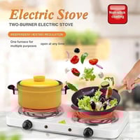 موقد كهربائي (DX2049) اتنين عين بقوة 1000 واط مع ن...