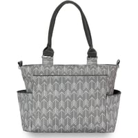 مجموعة شنط حفاضات 6 قطع مع خطافات لعربة الأطفال وس...