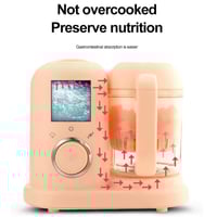 ماكينة تحضير طعام الأطفال Babycook لون وردي