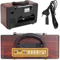 راديو DENX DX2441 بصوت HiFi وبلوتوث وراديو FM وتشغ...