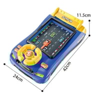 لعبة سباق السيارات للأطفال (لون ازرق)