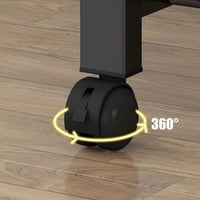 ستاند ملابس 3×1 (لون اسود) من Primo Plus بخطافات ج...