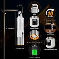 كشاف تخييم NF-005 محمول عالي السطوع 500 لومن مع شح...