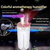 مرطب الهواء المحمول بسعة 250 مللي مع اضاءة جذابة ل...