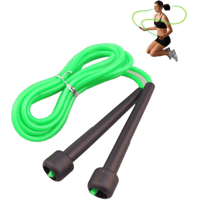 حبل قفز قابل للتعديل مع مقبض يد مريح للتمارين الري...