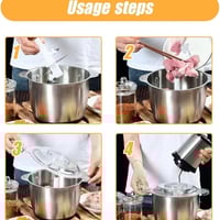 مفرمة اللحم DENX DX3208 متعددة الوظائف بسعة 3 لتر