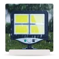 مصباح جداري شمسي BK-128-4COB مع مستشعر حركة 4COB و...