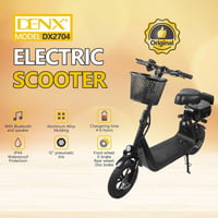 سكوتر كهربائي DENX DX2704 بمحرك 500 واط، سرعة 30 ك...