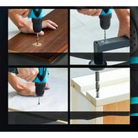 دريل كهربائي AB WAKEEL ببطارية 12V مع عدة ملحقات ل...