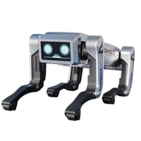 روبوت كلب AI تفاعلي بعينين مضيئتين وحركات واقعية ل...