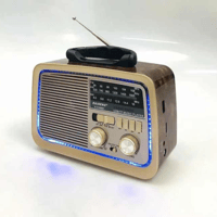 راديو FM/AM/SW باند مع مشغل موسيقى USB/TF ( PR130...