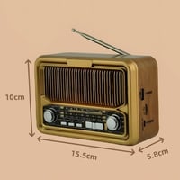 راديو DENX DX2445 متعدد الوظائف بصوت Hi-Fi وبلوتوث...