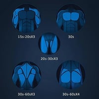 مسدس تدليك العضلات KH-740 بخمس سرعات و4 رؤوس لتخفي...