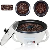 آلة تحميص القهوة وصنع الفشار DENX DX3422 بسعة 2 لت...