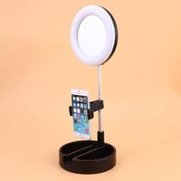 حامل ثلاثي للهواتف الخلوية ومصباح سطح المكتب للاست...