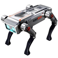 روبوت كلب AI تفاعلي بعينين مضيئتين وحركات واقعية ل...