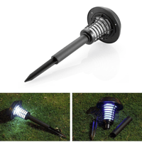 مصباح LED خارجي يعمل بالطاقة الشمسية بارتفاع 41 سم...