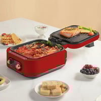 قدر وشواية كهربائية DENX DX3421 بسعة 2.5 لتر و1800...