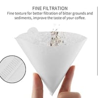 فلاتر قهوة Primo Plus V60 بيضاء 100 حبة نقاوة عالي...