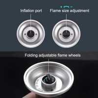 ولاعة DENX DX2583 بدرجة حرارة 1300°C، مع تقنية إشع...