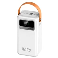 باور بنك بسعة 50000 مللي أمبير مع كابلين للشحن ومن...