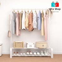 حامل ملابس حديد 2 رف مع اذرع تعليق من Primo Plus