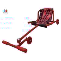 سكوتر (ويف رولر) متعدد الالوان للاطفال - احمر