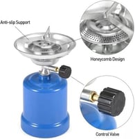 موقد التخييم المحمول TR-219- يعمل بخراطيش غاز البو...