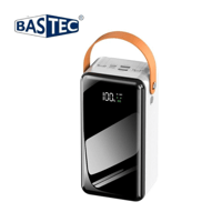 باور بنك بسعة 50000 مللي أمبير مع كابلين للشحن ومن...