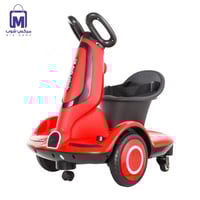 سكوتر كهربائي ذكي للأطفال مع ريموت اللون (أحمر) مع...