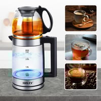 غلاية كهربائية مزدوجة DENX DX2015 بقوة 1500 واط وس...