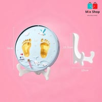 عجينة البصمة لطباعة بصمة يد أو قدم الطفل للذكرى