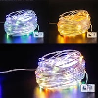 كشاف تخييم DX-788 LED مع أضواء سلسلة ملونة وباور ب...