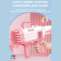 لعبة مسدس الفقاعات المحمول للأطفال بسعة كبيرة بتصم...