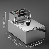 مقلاة زيت PR612 من Primo Plus بقوة 2500 واط وبسعة...