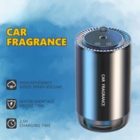 فواحة عطرية للسيارة DENX DX2561 مع اضاءة جذابة لتع...