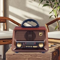 راديو محمول DENX DX2440 مع بلوتوث وUSB وصوت Hi-Fi...