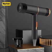 مجفف شعر إحترافي بقوة 800 واط و3 سرعات لتجفيف وتصف...